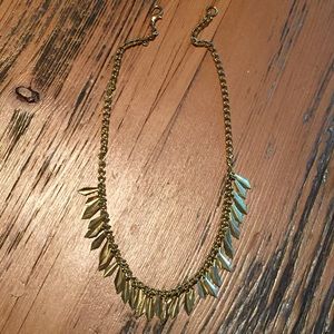 Dainty fringe necklace